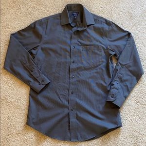 Gray Button Down Shirt